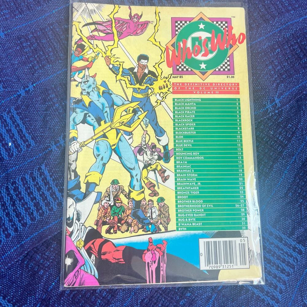 DC Comics Who's Who the Definitve Directory of the DC Universe Vol III